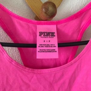 VS pink crop top